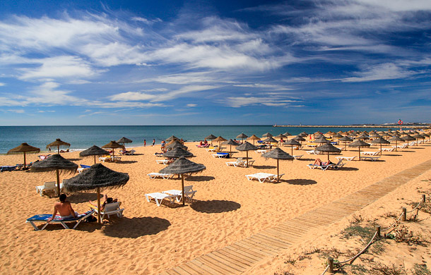 Vilamoura beach