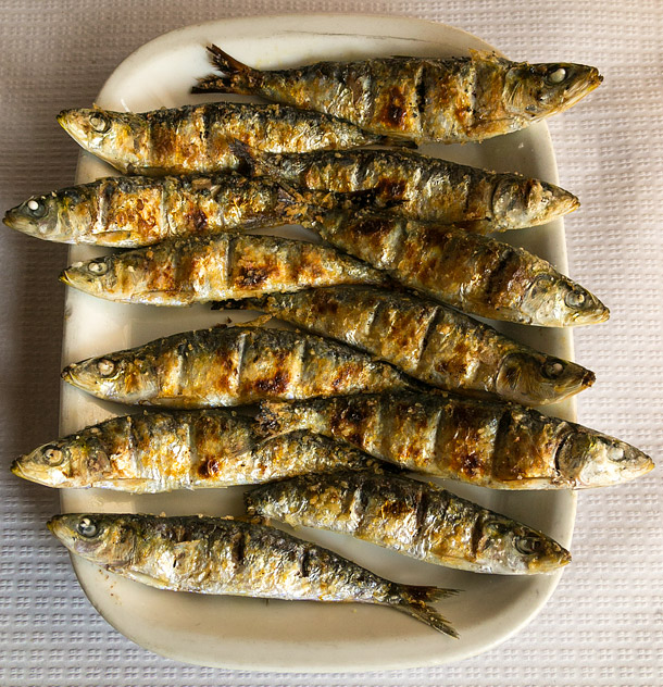 Grilled Sardines