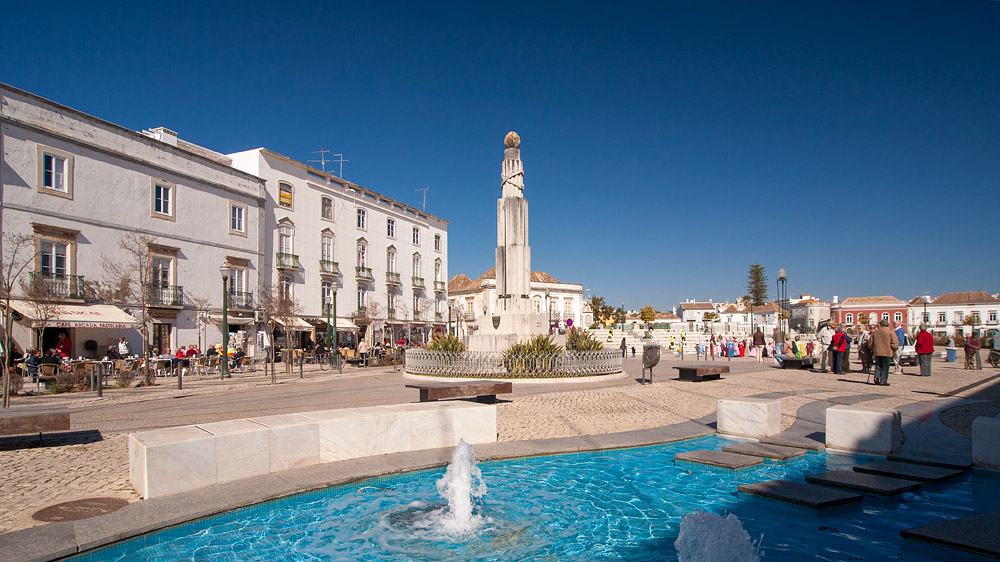 Tavira town square