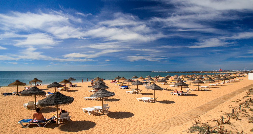 Vilamoura beach