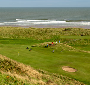 Scottish golf course image