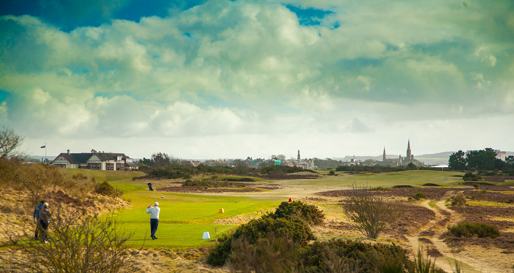 Irvine Bogside golf course