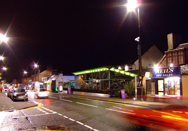 Prestwick by night