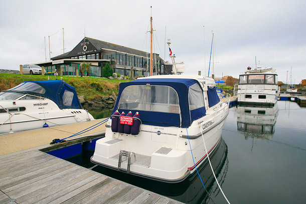 Scotts at Troon harbour