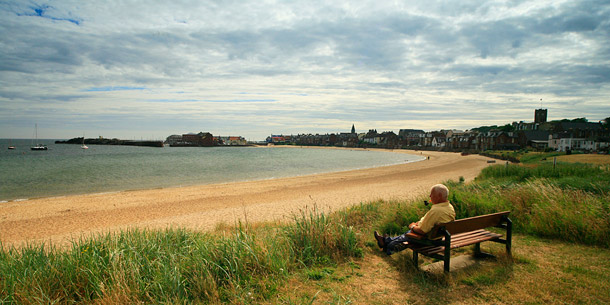 North Berwick beach