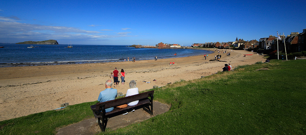 North Berwick seaside summer