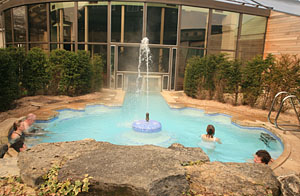 Gleneagles Hotel - outdoor jacuzzi