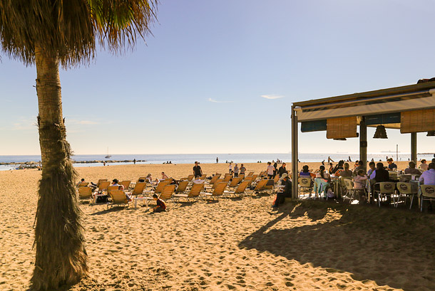 Spanish beach