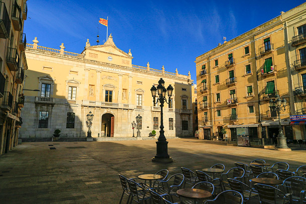 Tarragona placa mayor